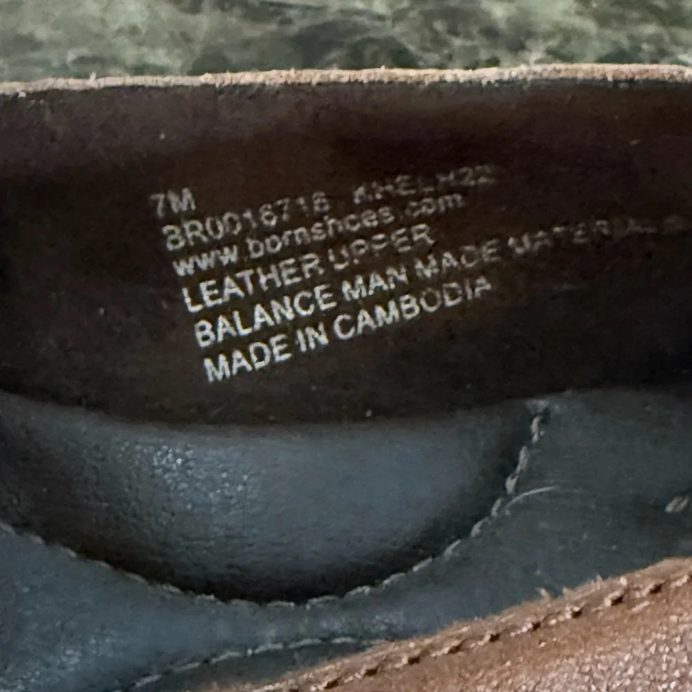 Born. Carrine Bow Detail Leather Slip On Loafers. Tan. Size 7.